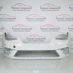 Seat Ibiza Front Bumper Mk5 Fr Genuine White 6f0807221d | 2017-2022 [Bf10]