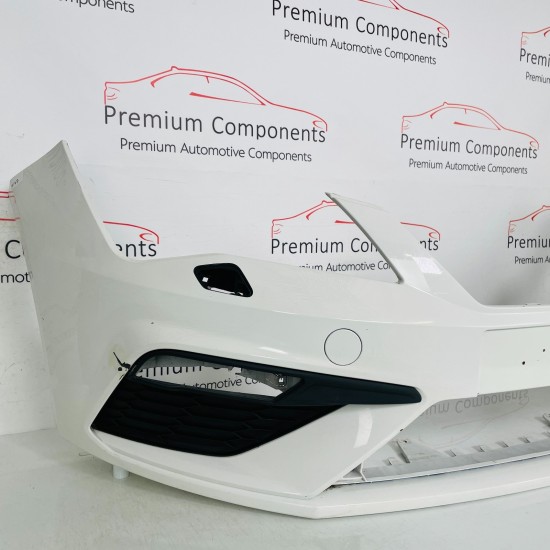 Seat Leon Front Bumper Fr Facelift Genuine White 5f0807221 | 2017-2020 [au147]