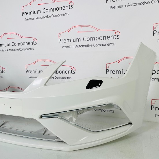 Seat Leon Front Bumper Fr Facelift Genuine White 5f0807221 | 2017-2020 [au147]
