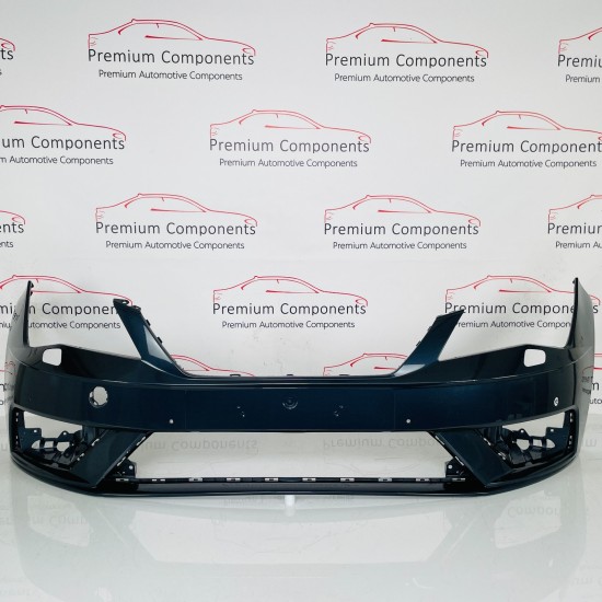 Seat Leon Front Bumper Se Hatchback Genuine Blue 5f0807221r | 2017-2021 [at104]