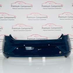 Seat Leon Rear Bumper Fr Hatchback  Genuine Blue 5f0807421m | 2017-2021 [ak137]