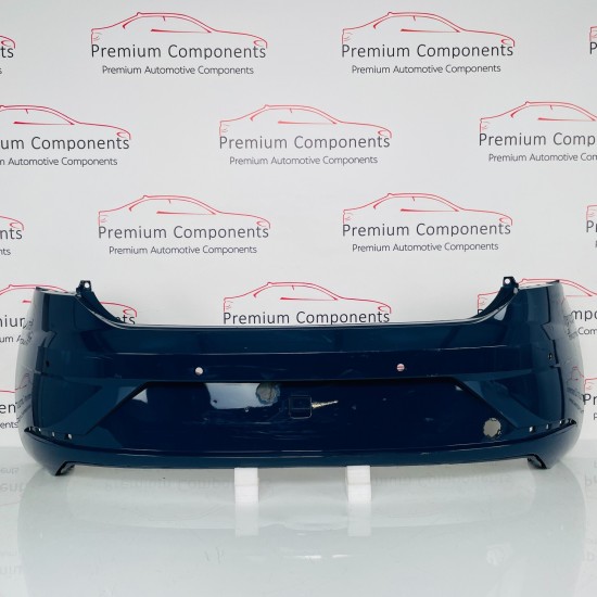 Seat Leon Rear Bumper Fr Hatchback  Genuine Blue 5f0807421m | 2017-2021 [ak137]