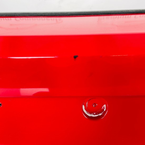 Seat Leon Rear Bumper Estate Genuine Red With Diffuser 5f9807421 2012–2017 [n63]