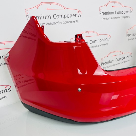 Seat Leon Rear Bumper Estate Genuine Red With Diffuser 5f9807421 2012–2017 [n63]