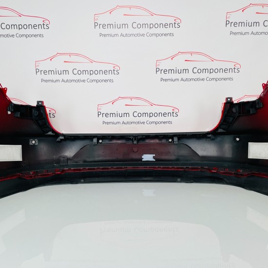Seat Leon Rear Bumper Estate Genuine Red With Diffuser 5f9807421 2012–2017 [n63]