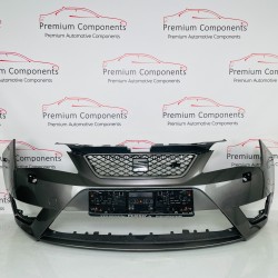 Seat Ibiza Front Bumper Mk4 Fr Genuine Grey 6j0807221 | 2013-2017 [Bf230]
