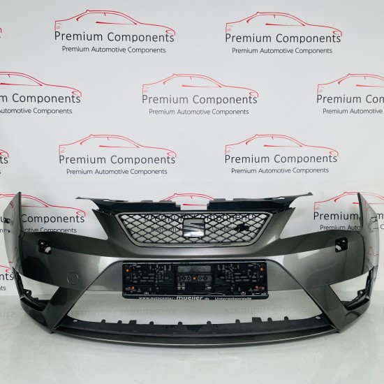 Seat Ibiza Front Bumper Mk4 Fr Genuine Grey 6j0807221 | 2013-2017 [Bf230]