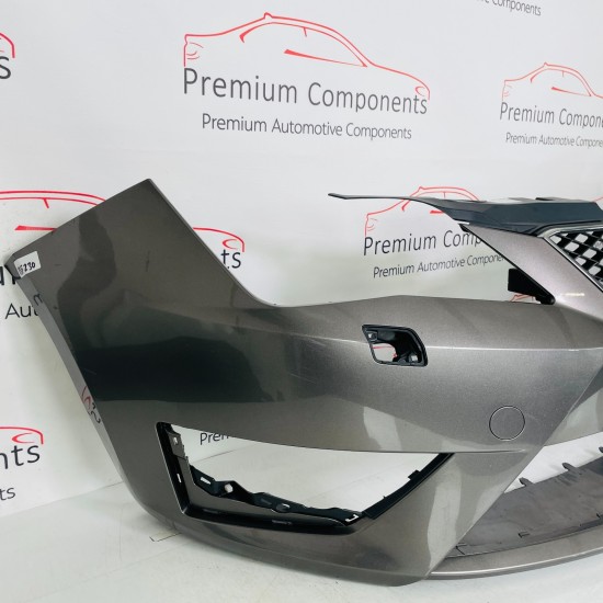 Seat Ibiza Front Bumper Mk4 Fr Genuine Grey 6j0807221 | 2013-2017 [Bf230]
