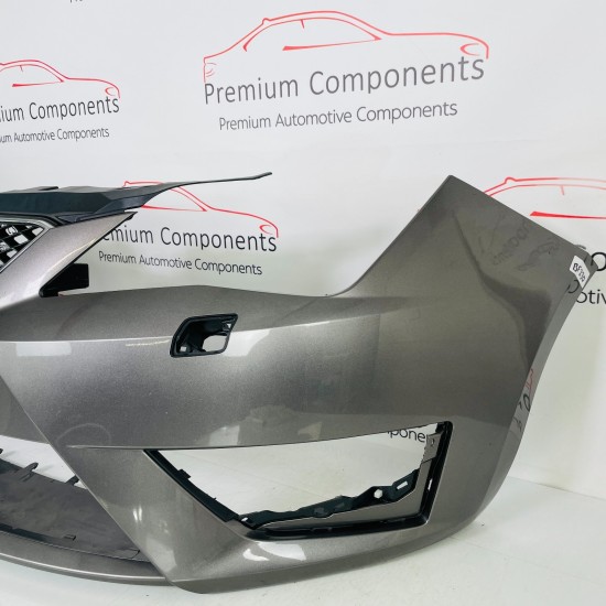 Seat Ibiza Front Bumper Mk4 Fr Genuine Grey 6j0807221 | 2013-2017 [Bf230]