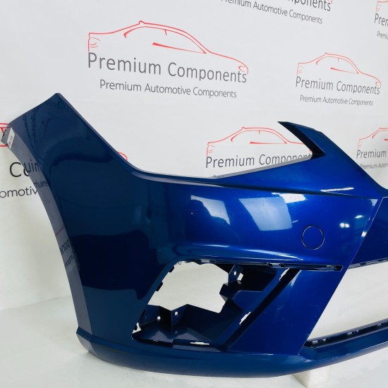 Seat Ibiza Front Bumper Mk5 Fr Genuine Blue 6f0807221d | 2017-2021 [Bg38]