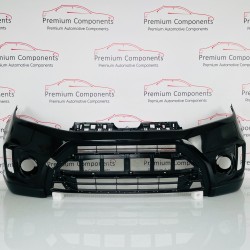 Suzuki Vitara Front Bumper Mk4 Sz-t Genuine Black 2015 – 2018 [ao169]