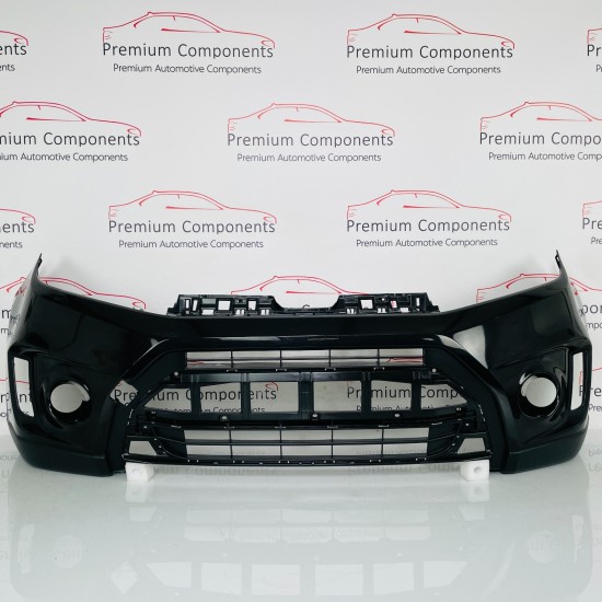 Suzuki Vitara Front Bumper Mk4 Sz-t Genuine Black 2015 – 2018 [ao169]