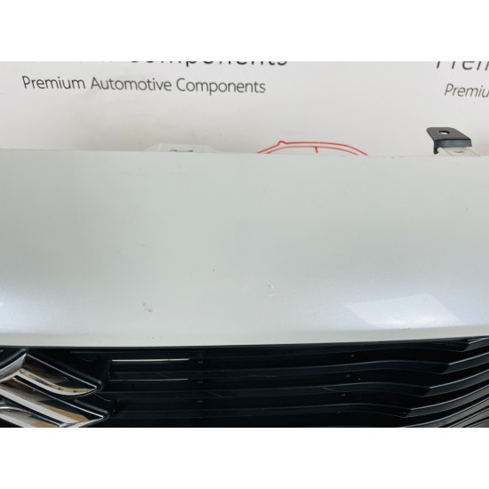 Suzuki Swift Front Bumper Mk5 Facelift White With Grille 2017 - 2020 [o84]
