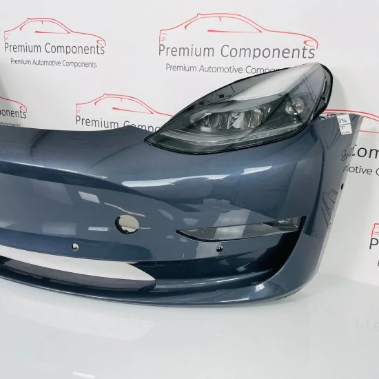 Tesla Model 3 Face Lift Bumper And Headlights Front End Set 2020 - 2024 Tesla Model 3 Face Lift Bumper And Headlights Front End Set 2020 - 2024