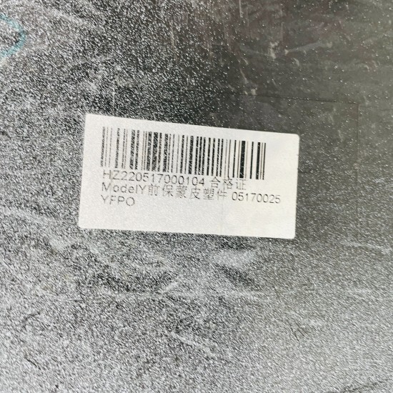 Tesla Model Y Front Bumper Skin Genuine White 2020 - 2024 [al61]