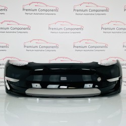 Tesla Model 3 Front Bumper Genuine Black Oem 2017 - 2023 [al41]