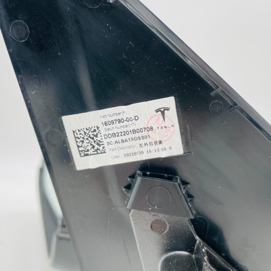 Tesla Model Y Wing Mirror Genuine Left Passenger Side 2020 - 2024 / 1609790-00-d Tesla Model Y Wing Mirror Genuine Left Passenger Side 2020 - 2024 / 1609790-00-d