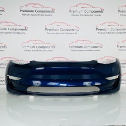 Tesla Model Y Front Bumper Genuine Blue 1540101-06-c | 2020 - 2024 [as19]