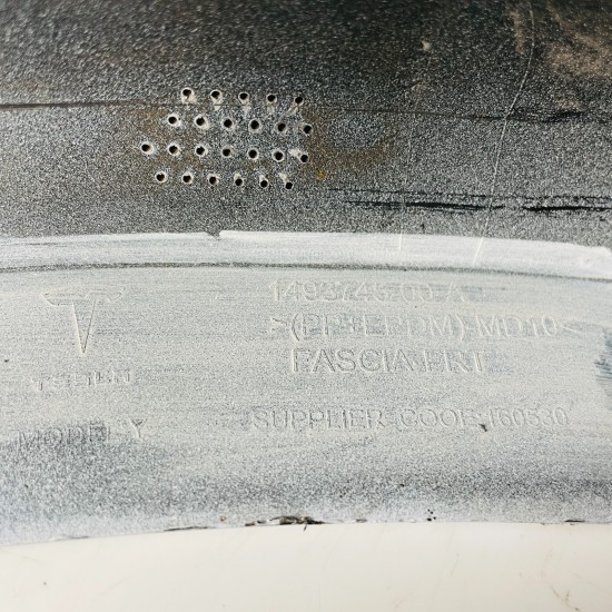 Tesla Model Y Front Bumper Genuine White 1540100-05-c | 2020 - 2024 [as80]