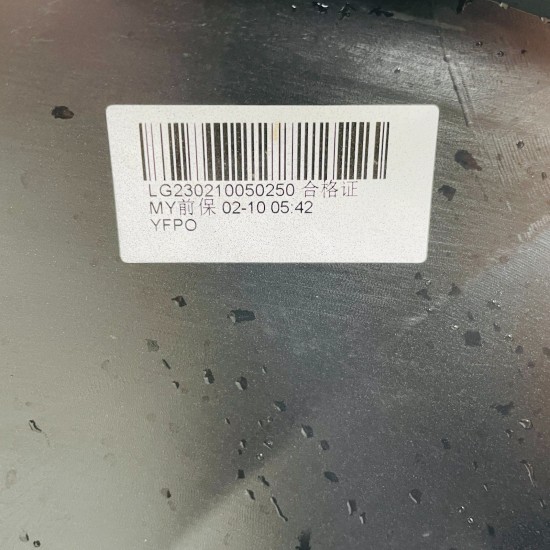 Tesla Model Y Front Bumper Genuine Black 1540101-06-c | 2020 - 2024 [as9]