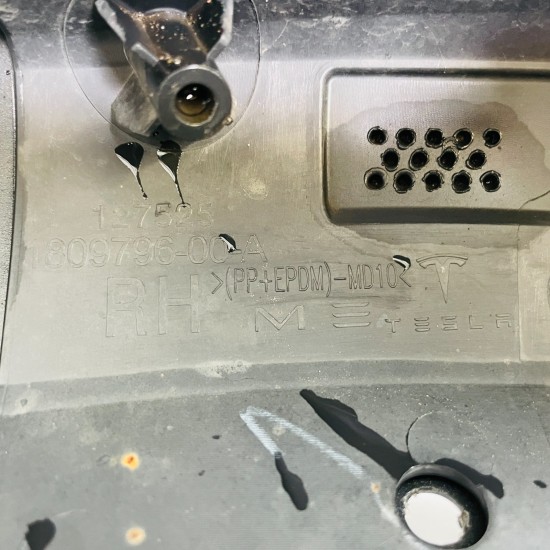 Tesla Model 3 Front Bumper Genuine Blue 1530704-03-f | 2017 - 2023 [as8]