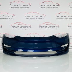 Tesla Model Y Front Bumper Genuine Blue 1540101-06-c | 2020 - 2024 [as19]