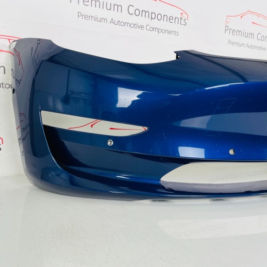 Tesla Model Y Front Bumper Genuine Blue 1540101-06-c | 2020 - 2024 [as19]