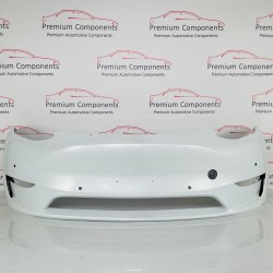 Tesla Model Y Front Bumper Genuine White  1540100-05-b | 2020-2024 [as2]