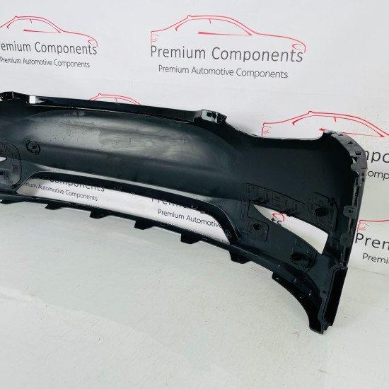 Tesla Model Y Front Bumper Ev Genuine Black 1540101-05-c | 2020-2024 [Bd33]