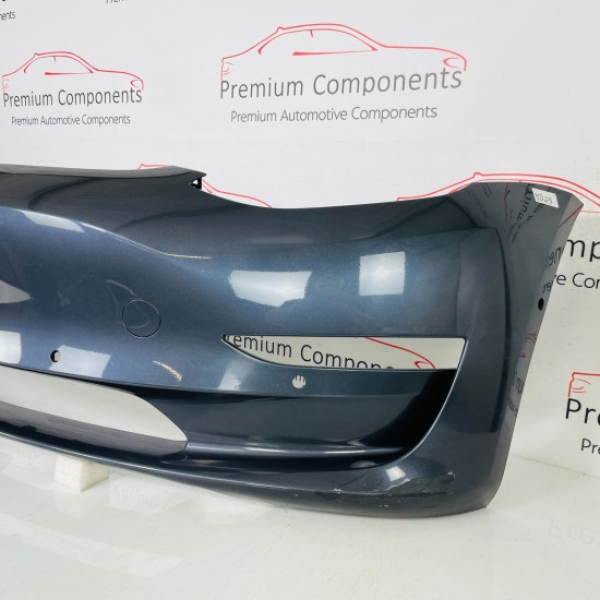 Tesla Model 3 Front Bumper Genuine Blue 108416800f | 2017-2023 [Bd25]