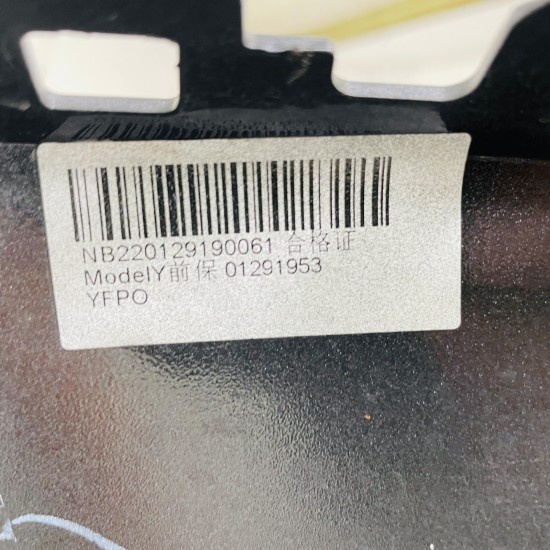 Tesla Model Y Front Bumper Genuine Grey 149374500a | 2020-2024 [Bb24]