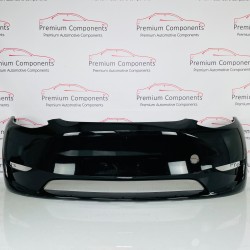 Tesla Model Y Front Bumper Ev Genuine Black 1540101-05-c  | 2020-2024 [Bb45]