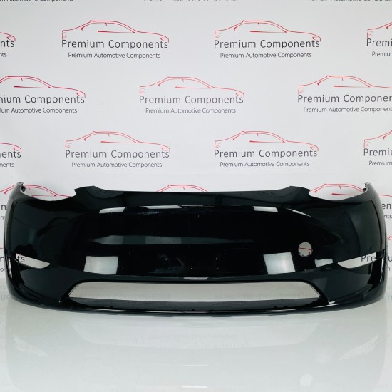 Tesla Model Y Front Bumper Ev Genuine Black 1540101-05-c  | 2020-2024 [Bb45]