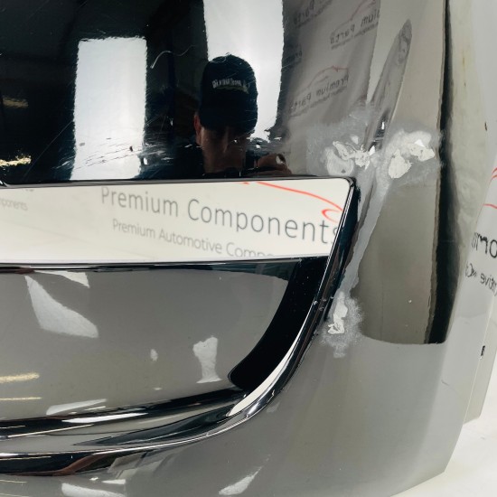 Tesla Model Y Front Bumper Ev Genuine Black 1540101-05-c  | 2020-2024 [Bb72]