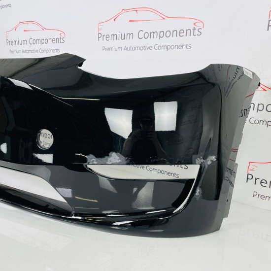 Tesla Model Y Front Bumper Ev Genuine Black 1540101-05-c  | 2020-2024 [Bb72]