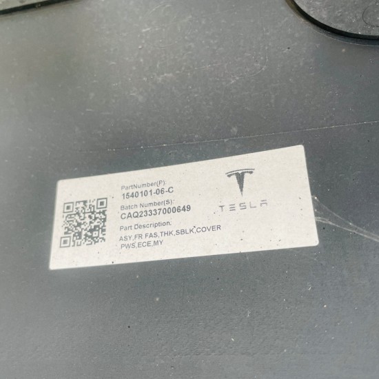 Tesla Model Y Front Bumper Genuine Black 149374500a | 2020-2024 [al1]