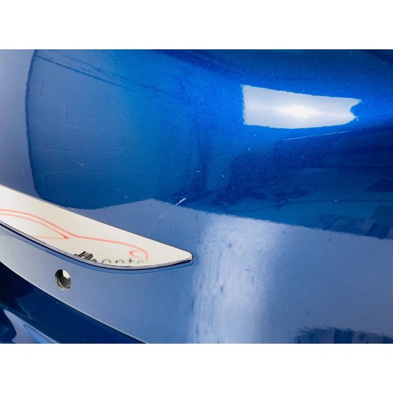Tesla Model 3 Genuine Blue Front Bumper With Sensor Holes 2017-2022 [i81]