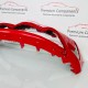 Toyota Yaris Front Bumper Genuine Red Mk3 Face Lift 2017 - 2020 [ad14]