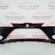 Toyota Yaris Front Bumper Genuine Red Mk3 Face Lift 2017 - 2020 [ad14]
