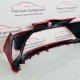 Toyota Yaris Front Bumper Genuine Red Mk3 Face Lift 2017 - 2020 [ad14]