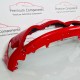 Toyota Yaris Front Bumper Genuine Red Mk3 Face Lift 2017 - 2020 [ad14]