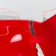 Toyota Yaris Front Bumper Genuine Red Mk3 Face Lift 2017 - 2020 [ak134]