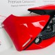 Toyota Aygo Front Bumper Skin Genuine Red With Grille 2018 - 2022 [al65]