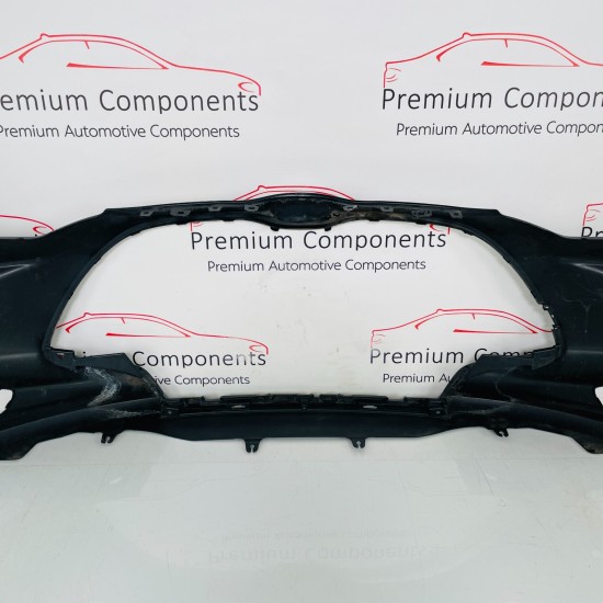 Toyota Yaris Front Bumper Genuine Black Mk4 Hybrid With Pdc 2020 - 2023 [am54]