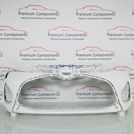 Toyota Yaris Front Bumper Mk3 Genuine White 2014 - 2017 [ap62]