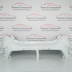 Toyota Corolla Rear Bumper Genuine White Hybrid Hatchback 2018 - 2022 [ad19]