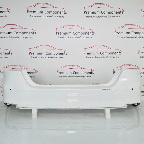 Toyota Camry Rear Bumper Skin White 2017 - 2022 [ak31]