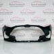 Toyota Yaris Front Bumper Genuine Black Mk4 Hybrid With Pdc 2020 - 2023 [am54]