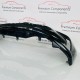 Toyota Yaris Front Bumper Genuine Black Mk4 Hybrid With Pdc 2020 - 2023 [am54]