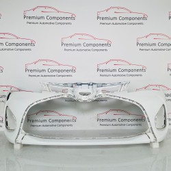 Toyota Yaris Front Bumper Mk3 Genuine White 2014 - 2017 [ap62]
